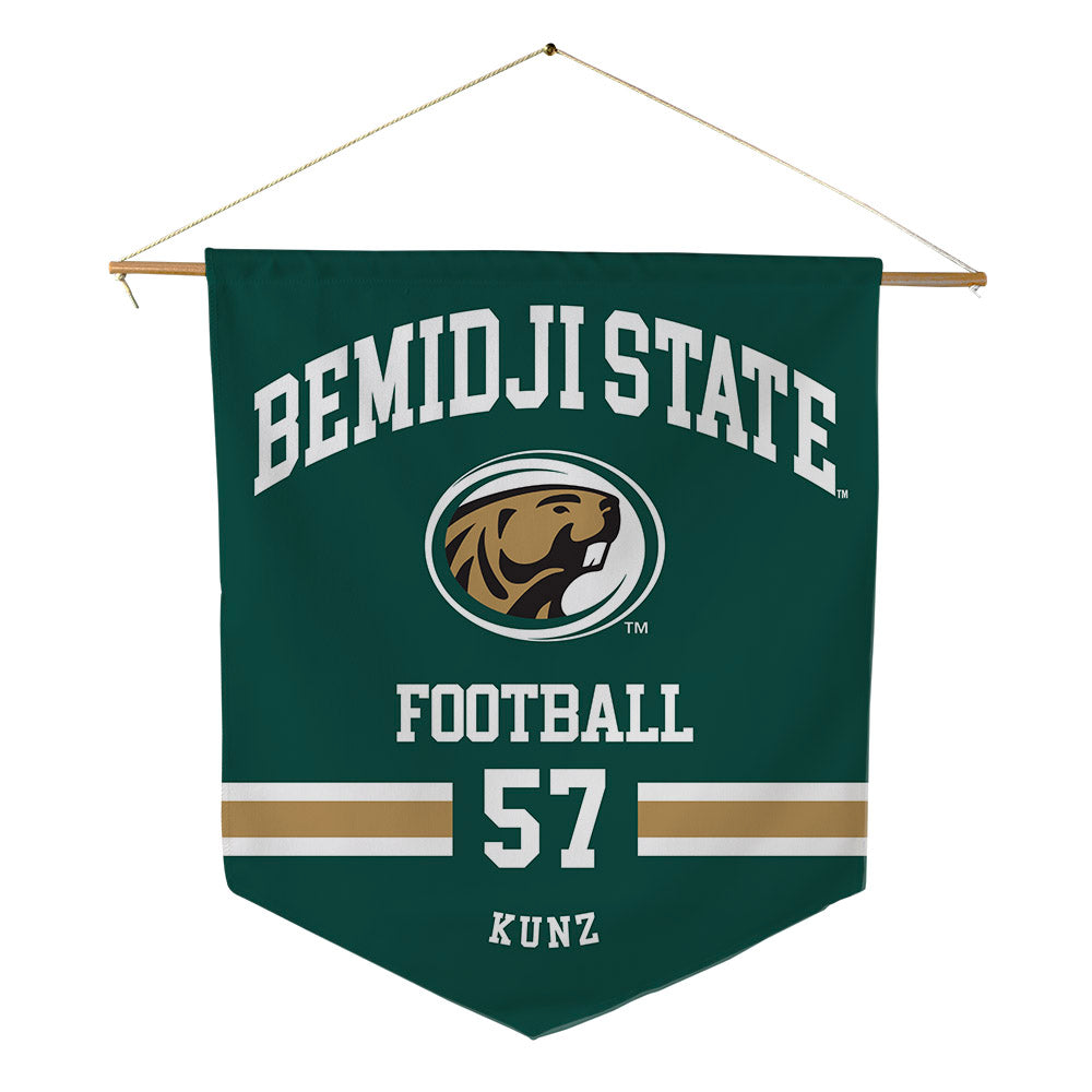 Bemidji State - NCAA Football : Brandon Kunz - Pennant - 18" x 21"-0