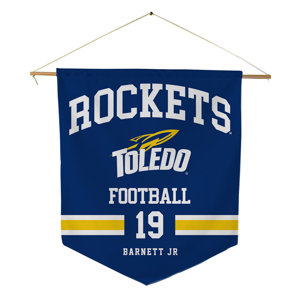 Toledo - NCAA Football : Daryl Barnett Jr - Pennant - 18" x 21"-0