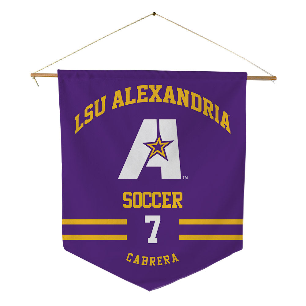 LSUA - NCAA Men's Soccer : Tomas Cabrera - Pennant - 18" x 21"-0