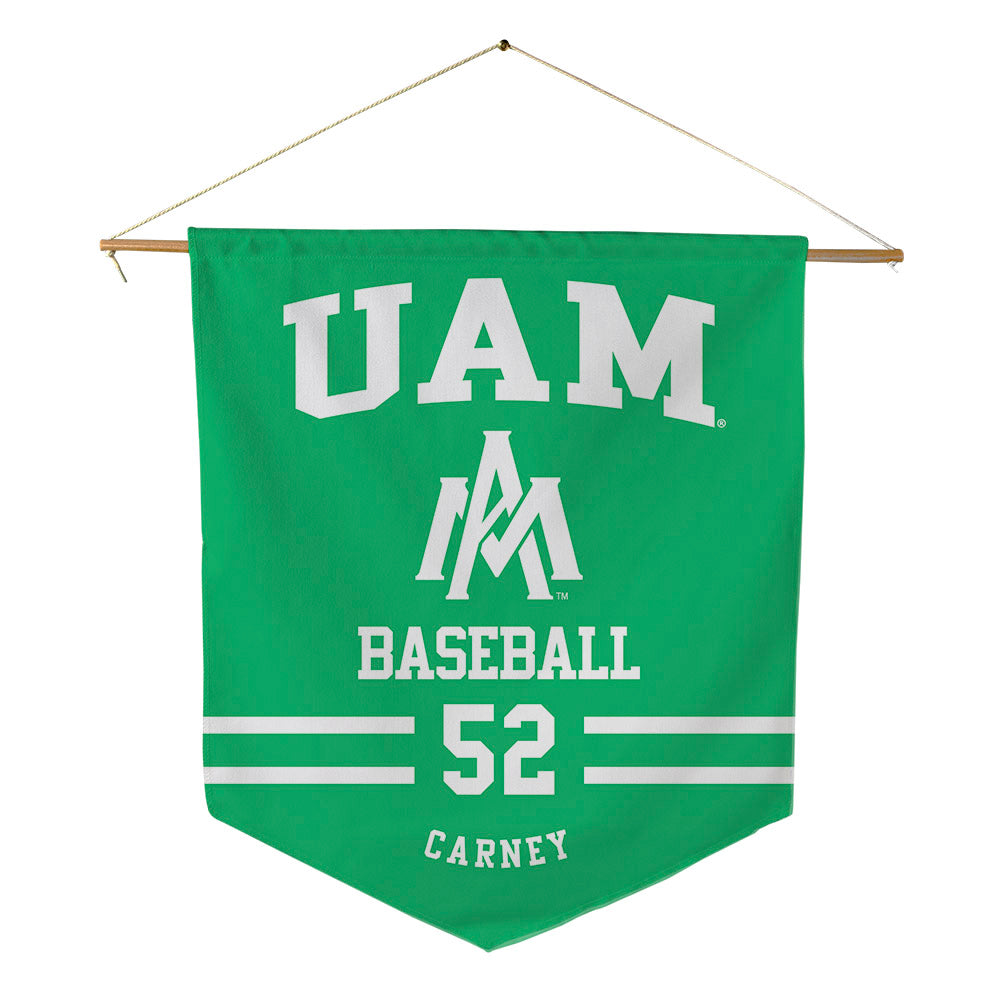 UAM - NCAA Baseball : Caden Carney - Pennant - 18" x 21"-0