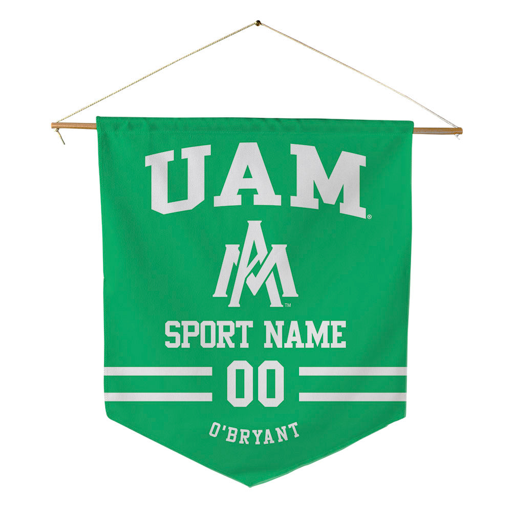 UAM - NCAA Softball : Aubry O'Bryant - Pennant - 18" x 21"-0