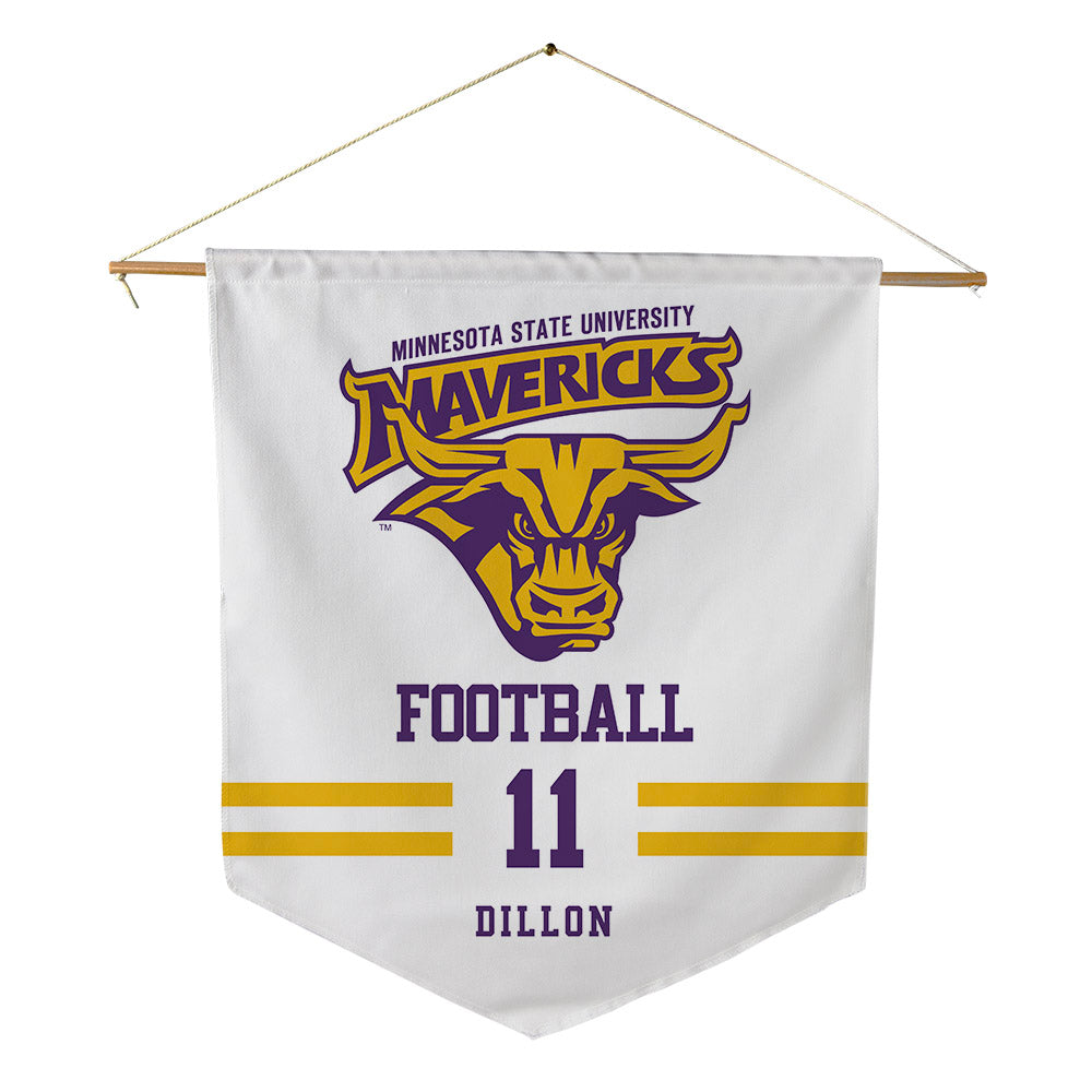 Minn. St. - NCAA Football : Hudson Dillon - Pennant - 18" x 21"-0