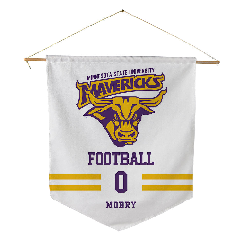 Minn. St. - NCAA Football : Jefferson Mobry - Pennant - 18" x 21"-0