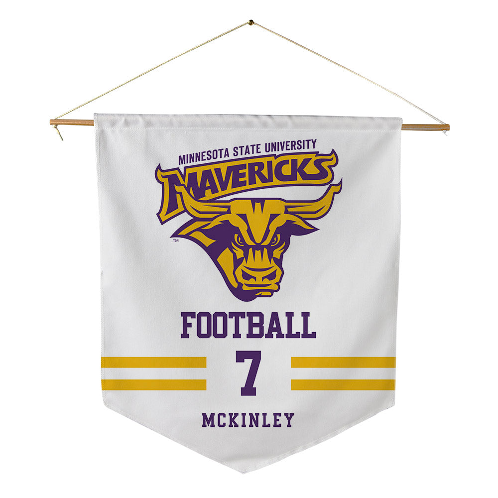 Minn. St. - NCAA Football : Rashad McKinley - Pennant - 18" x 21"-0