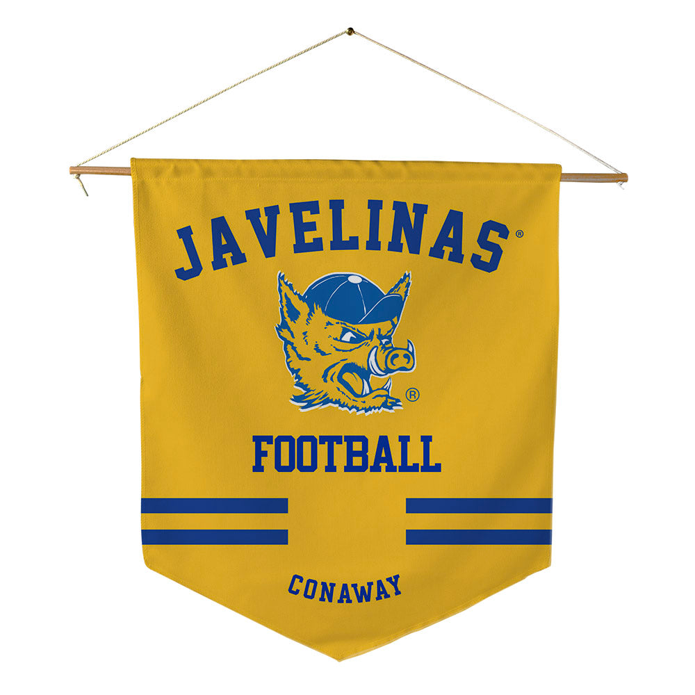 TAMUK - NCAA Football : Raishaun Conaway - Pennant - 18" x 21"-0