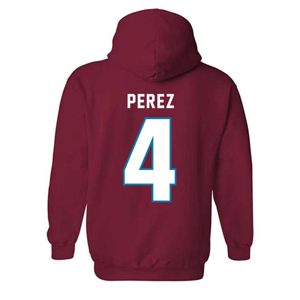 LMU - NCAA Women's Volleyball : Gianna Perez - Classic Shersey Hooded Sweatshirt-1