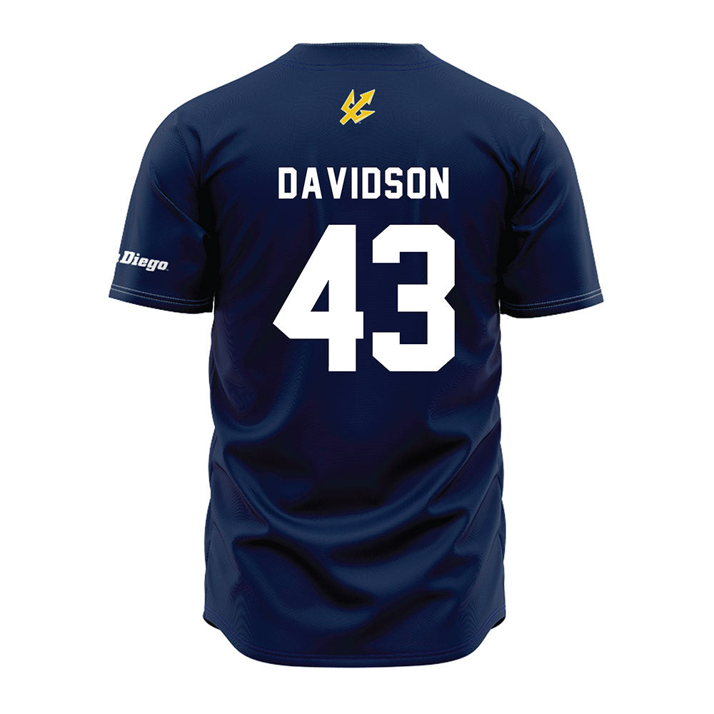 UCSD - NCAA Baseball : Garrett Davidson - Jersey-1