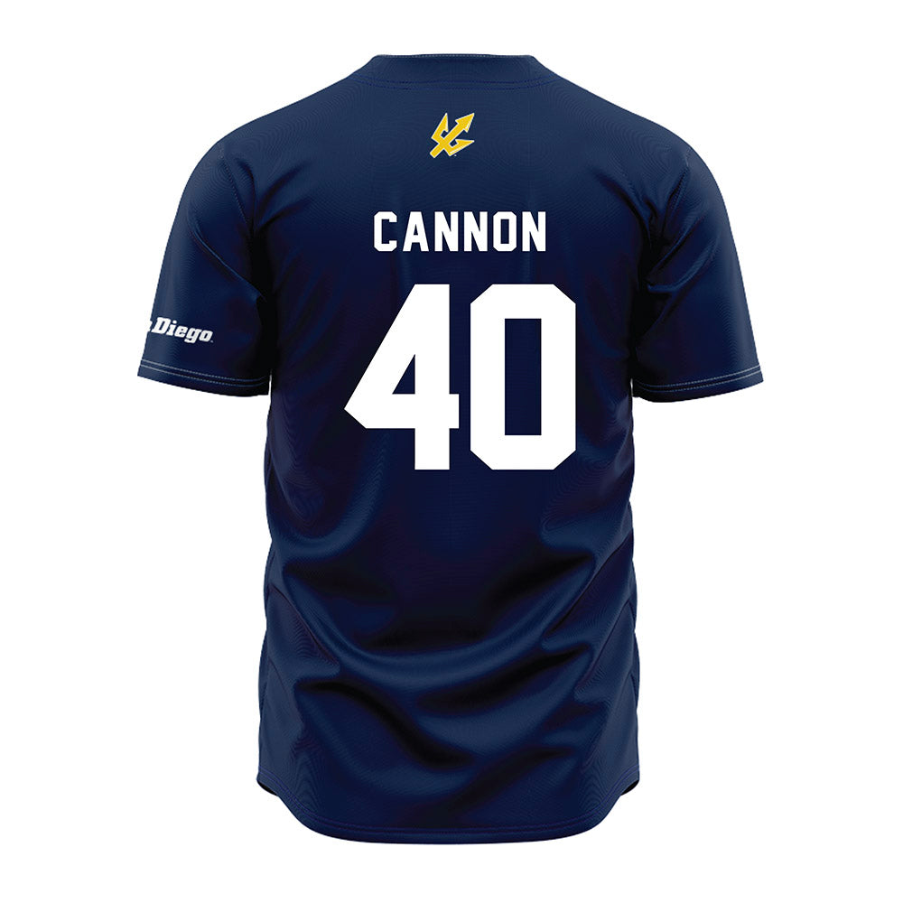 UCSD - NCAA Baseball : Shane Cannon - Jersey-1