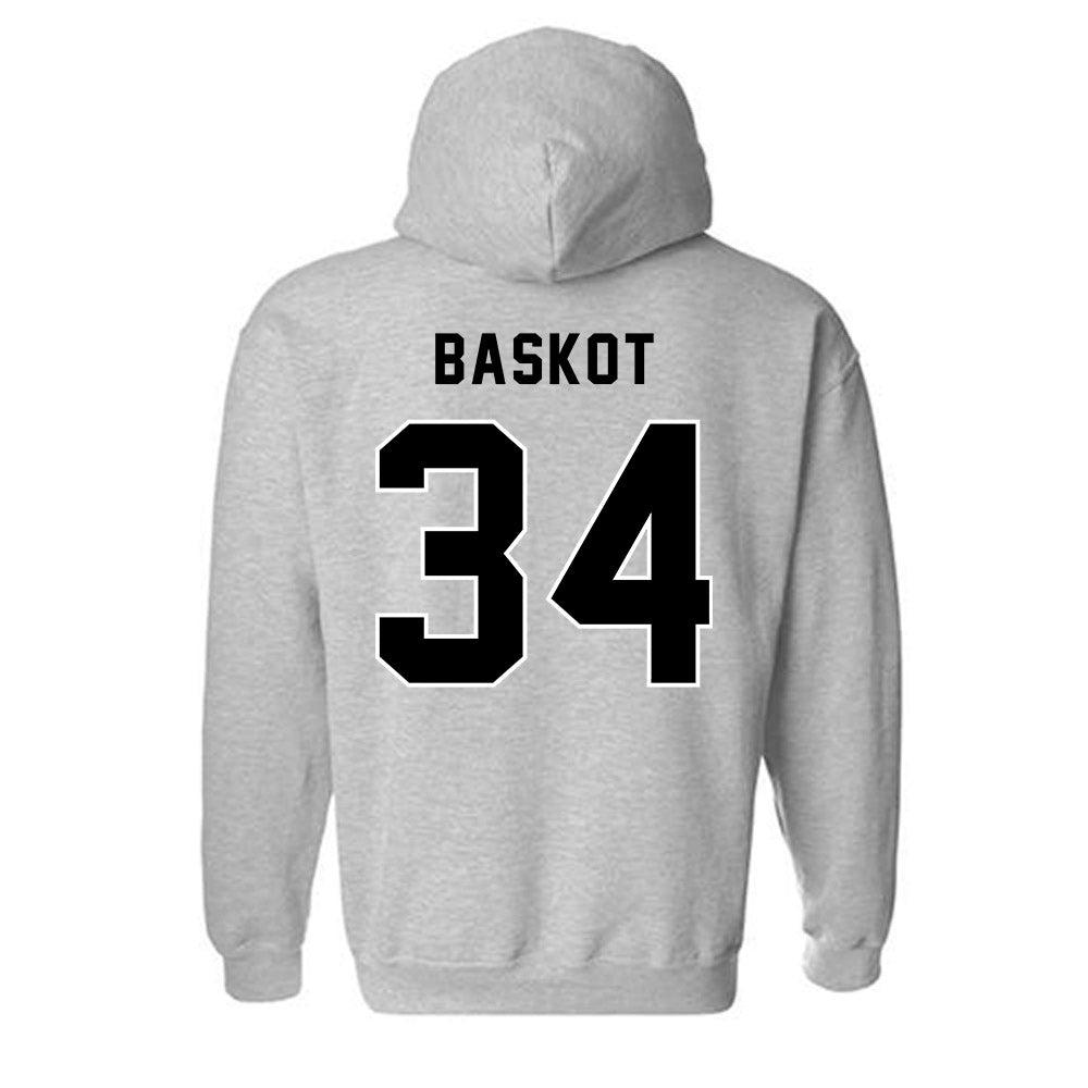 Anderson - NCAA Men's Lacrosse : Nikko Baskot - Classic Shersey Hooded Sweatshirt-1