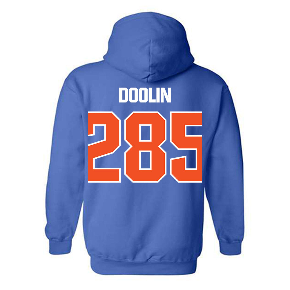 Morgan State - NCAA Wrestling : Xavier Doolin - Classic Shersey Hooded Sweatshirt-1
