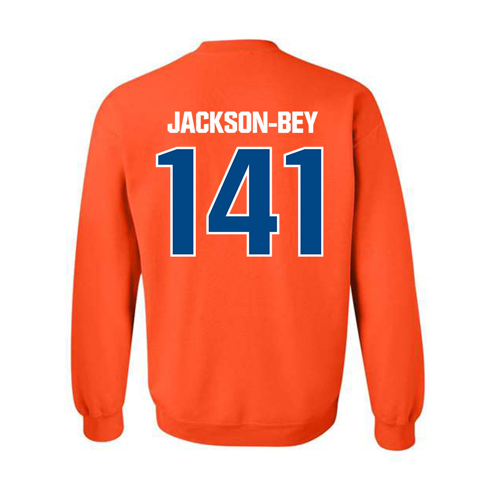 Morgan State - NCAA Wrestling : Jair Jackson-Bey - Classic Shersey Crewneck Sweatshirt-1