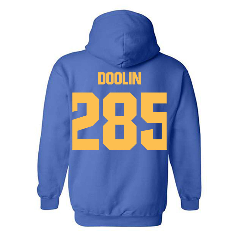 Morgan State - NCAA Wrestling : Xavier Doolin - Classic Shersey Hooded Sweatshirt-1