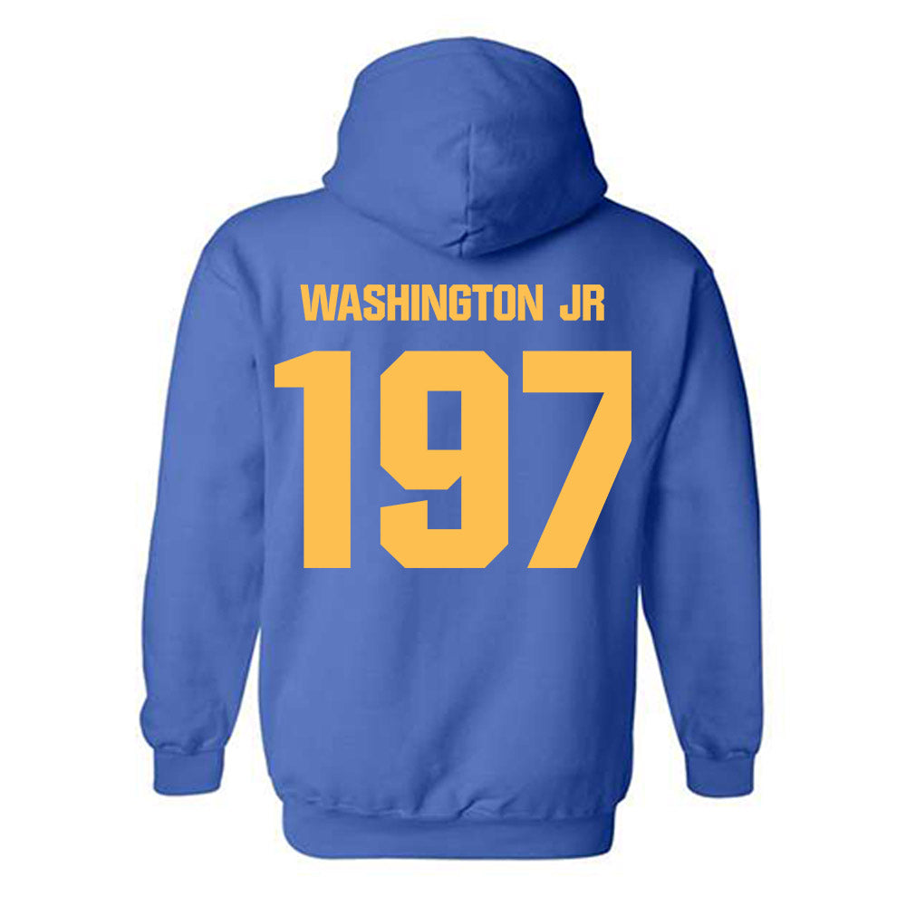 Morgan State - NCAA Wrestling : Eric Washington Jr - Classic Shersey Hooded Sweatshirt-1