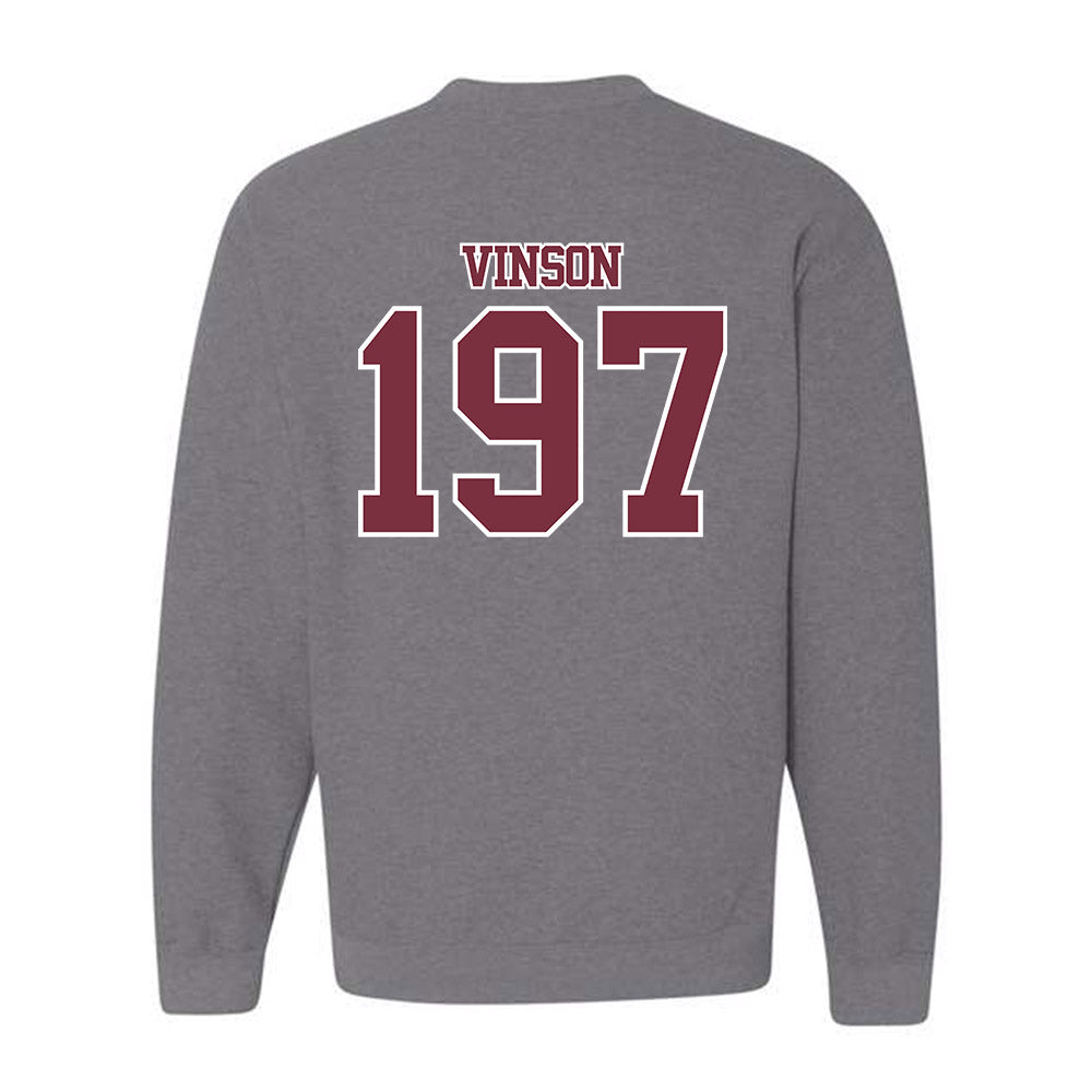 Bellarmine - NCAA Wrestling : Cameron Vinson - Classic Shersey Crewneck Sweatshirt-1