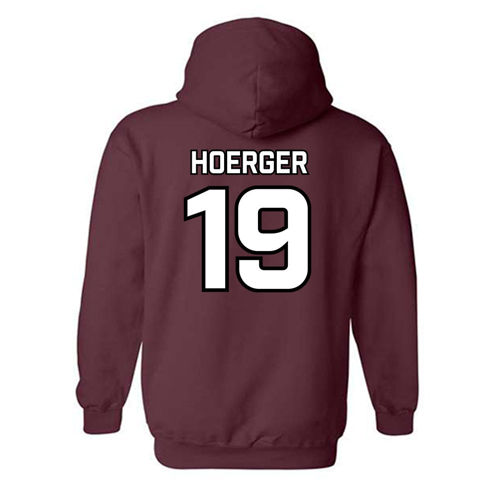 Bellarmine - NCAA Baseball : Luca Hoerger - Classic Shersey Hooded Sweatshirt-3