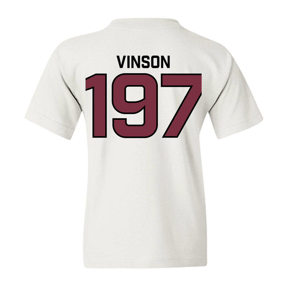Bellarmine - NCAA Wrestling : Cameron Vinson - Classic Shersey Youth T-Shirt-1
