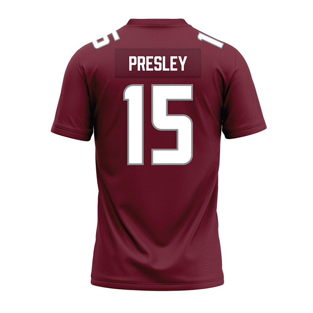 Bellarmine - NCAA Football : Logan Presley - Premium Football Jersey-1