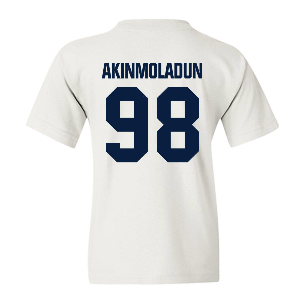 UNH - NCAA Football : Justice Akinmoladun - Classic Shersey Youth T-Shirt-1