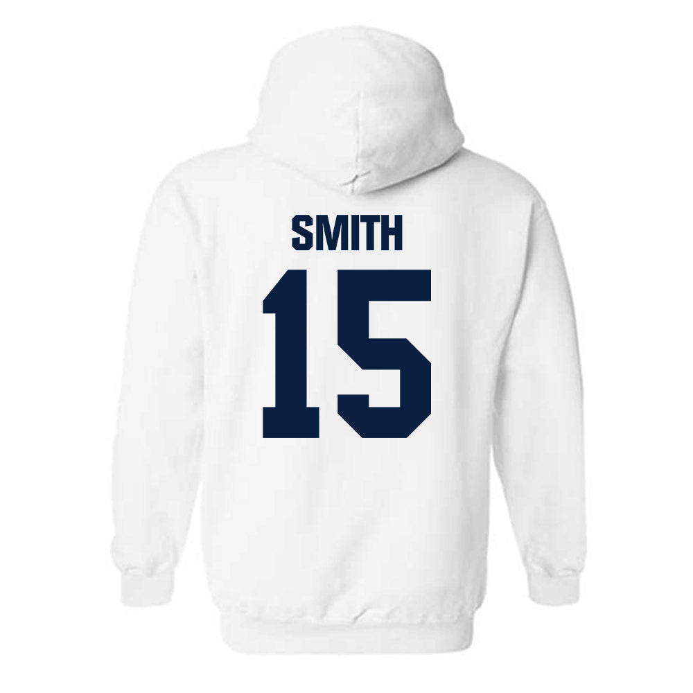 UNH - NCAA Football : Mason Smith - Classic Shersey Hooded Sweatshirt-1