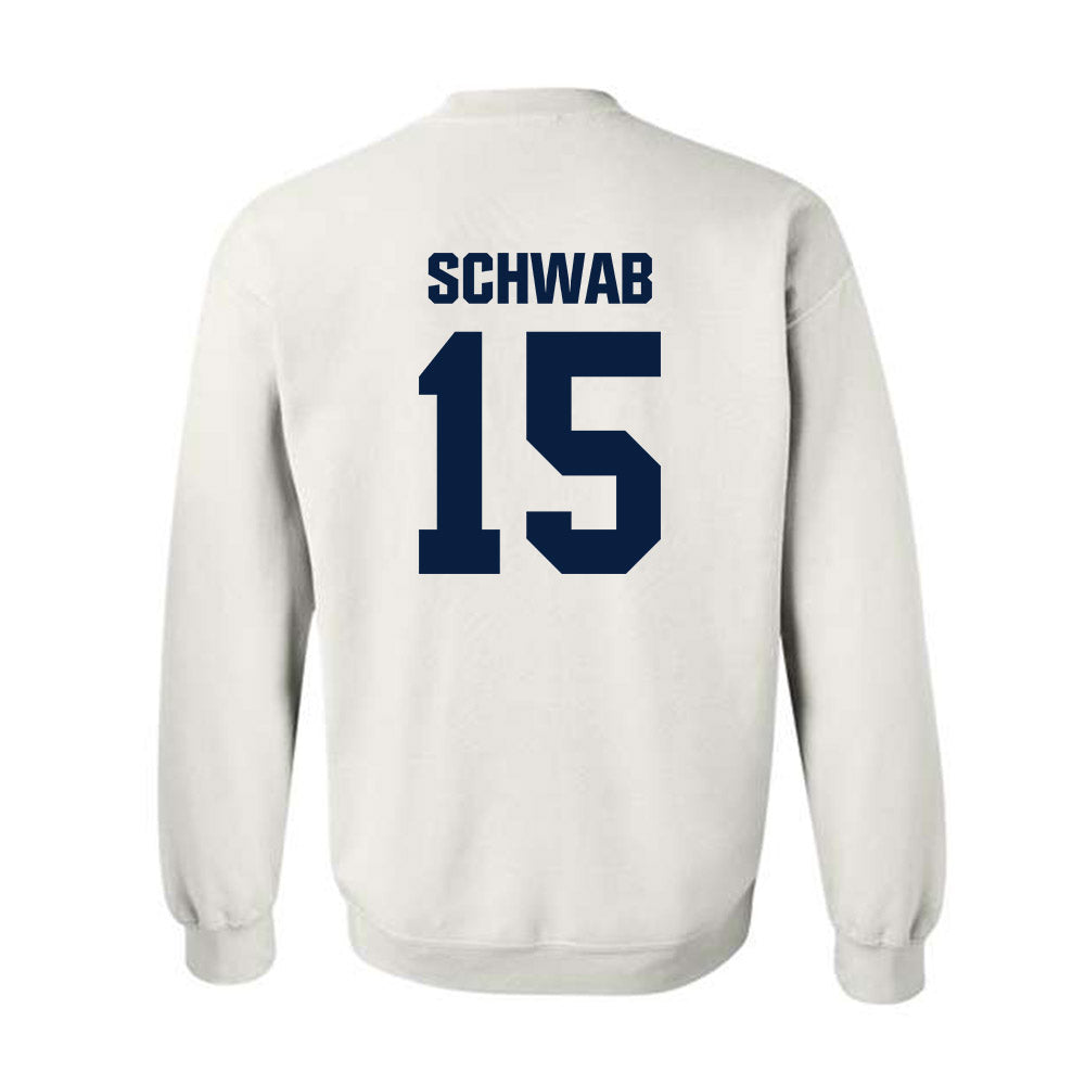 UNH - NCAA Football : Gavin Schwab - Classic Shersey Crewneck Sweatshirt-1