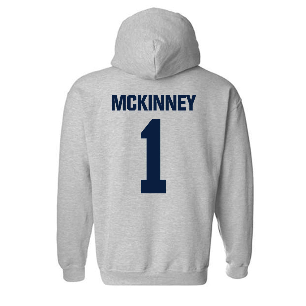 UNH - NCAA Football : Casey Mckinney - Classic Shersey Hooded Sweatshirt-1
