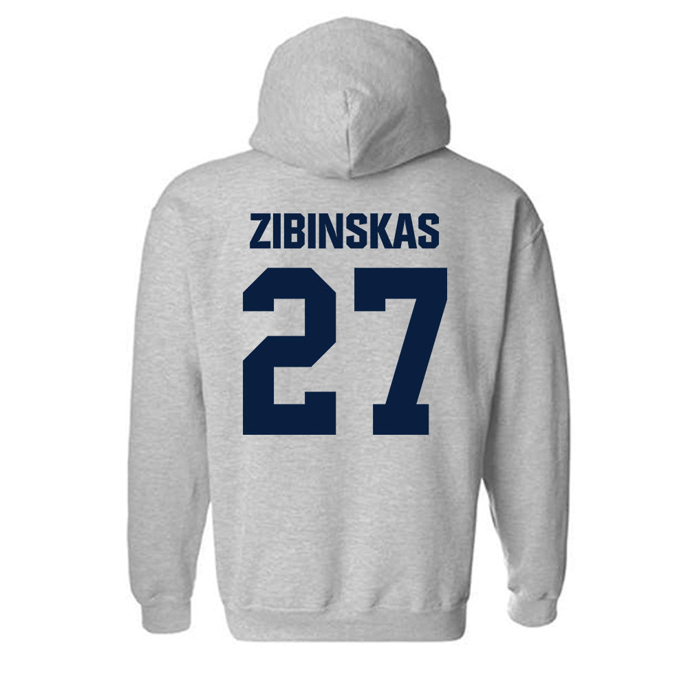 UNH - NCAA Women's Soccer : Natalie Zibinskas - Classic Shersey Hooded Sweatshirt-1