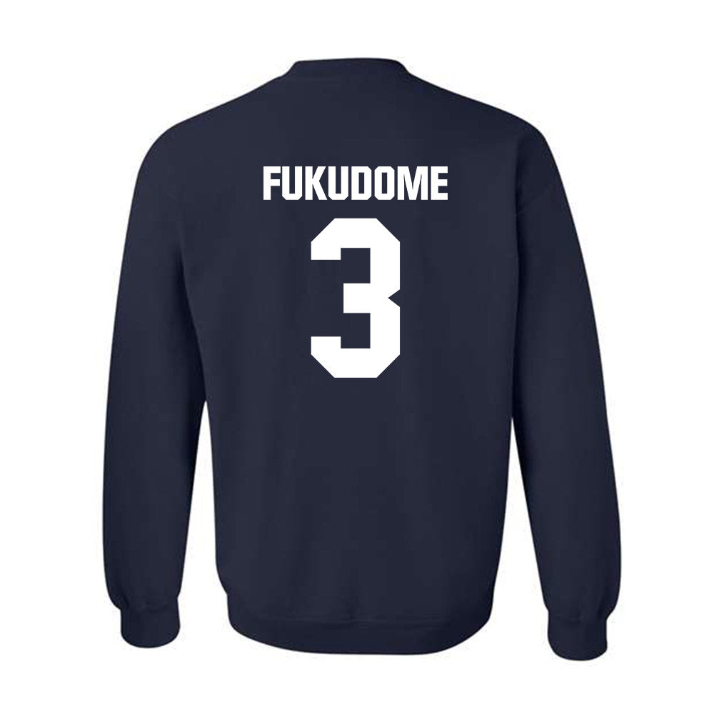 UNH - NCAA Men's Soccer : Kohsuke Fukudome - Classic Shersey Crewneck Sweatshirt-1