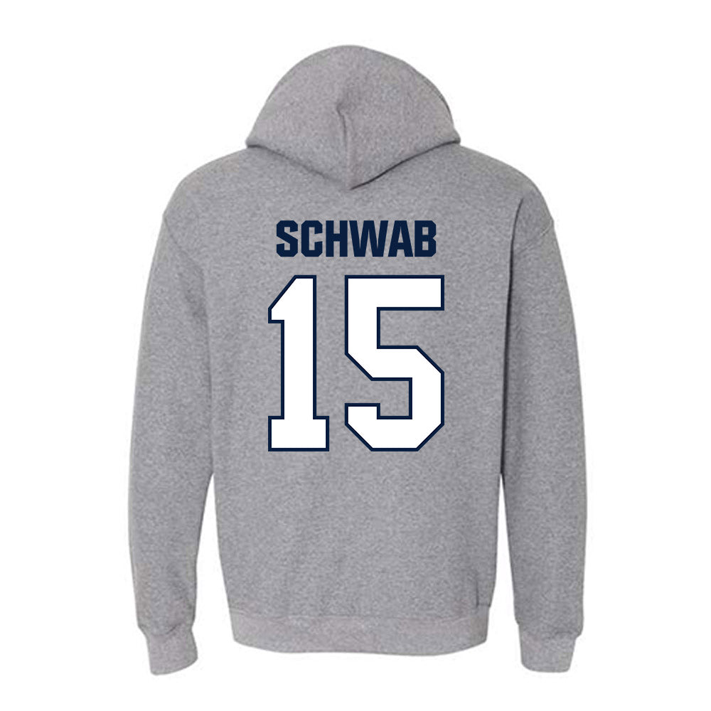 UNH - NCAA Football : Gavin Schwab - Classic Shersey Hooded Sweatshirt-1