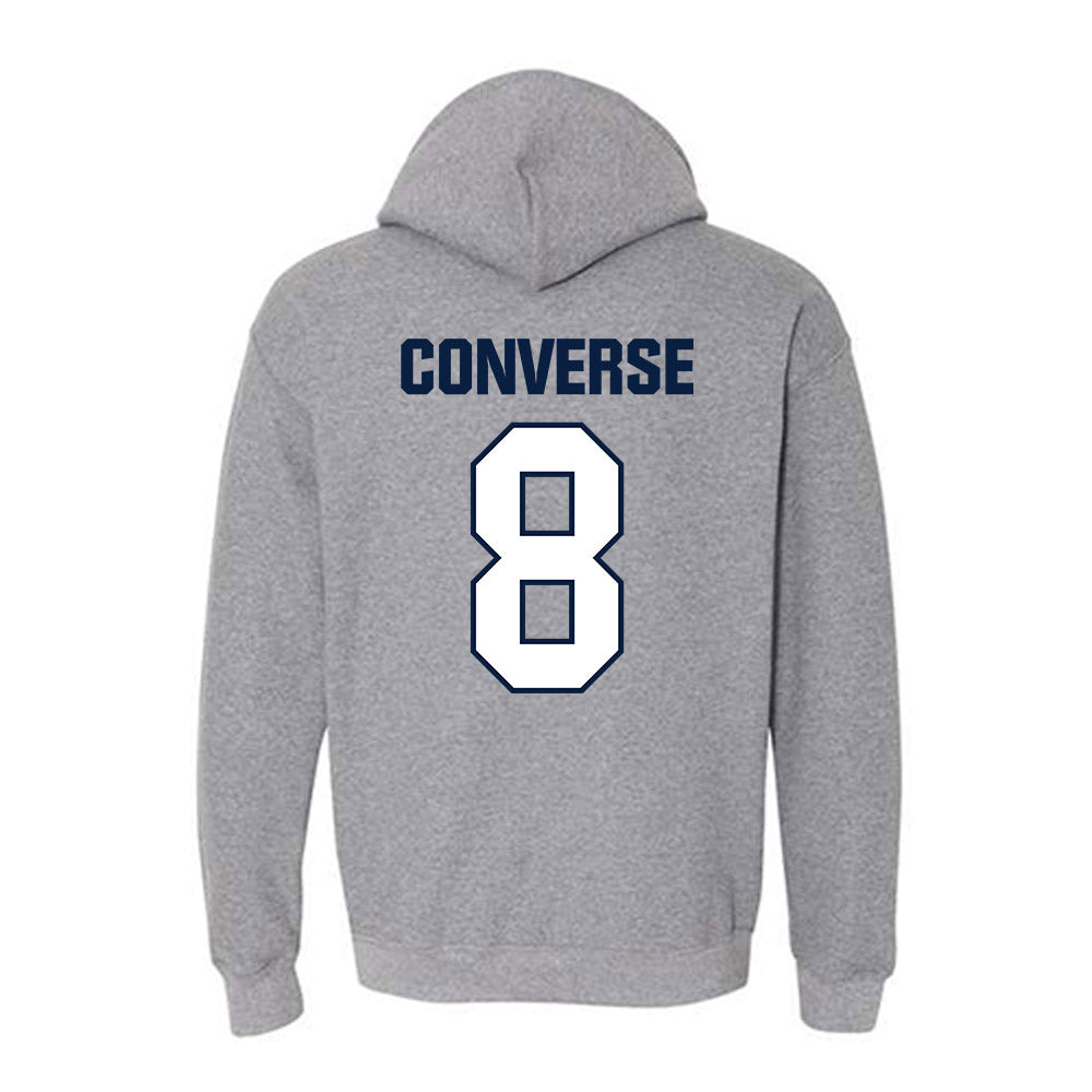 UNH - NCAA Women's Volleyball : Emma Converse - Classic Shersey Hooded Sweatshirt-1
