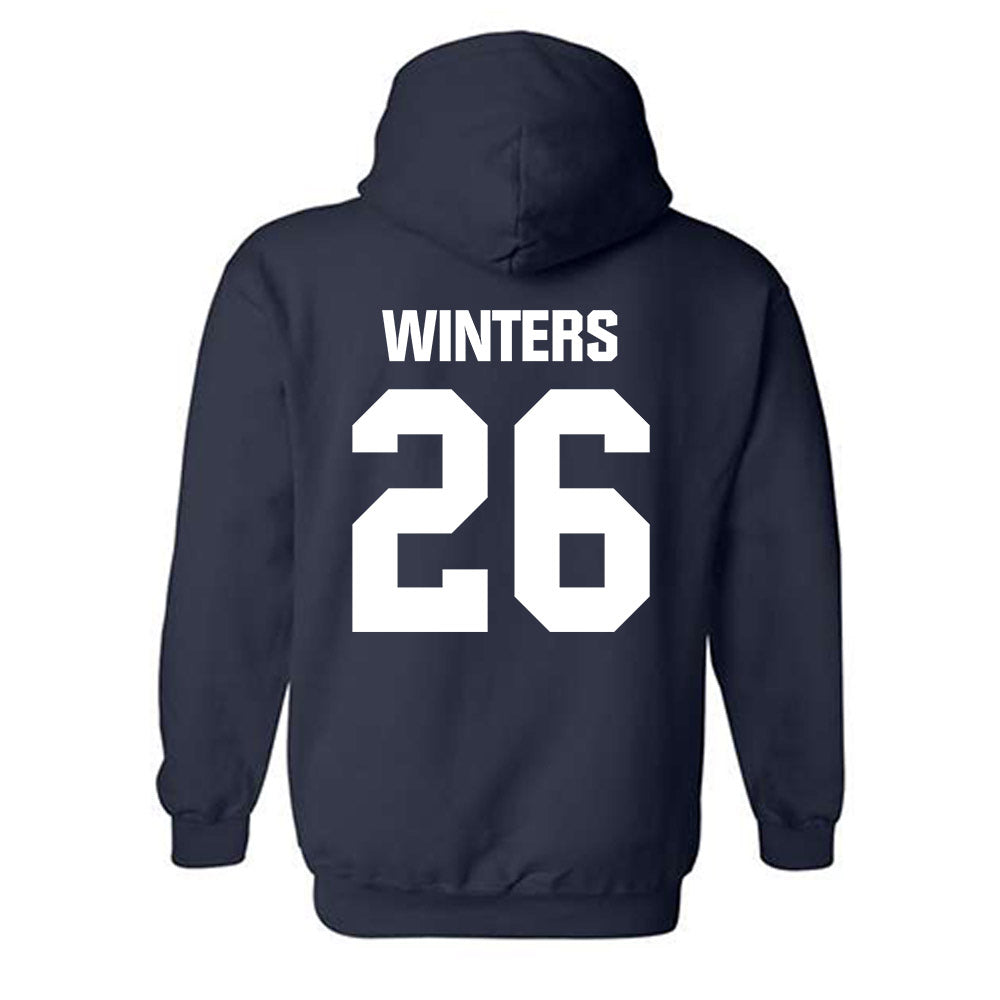 UNH - NCAA Men's Ice Hockey : Morgan Winters - Classic Shersey Hooded Sweatshirt-1