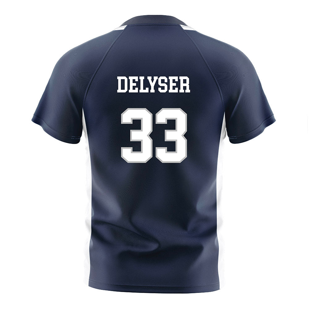 UNH - NCAA Women's Soccer : Chloe DeLyser - Blue Soccer Jersey-1