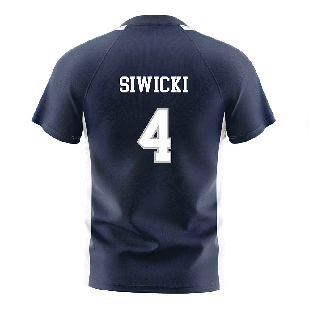 UNH - NCAA Women's Soccer : Olivia Siwicki - Blue Soccer Jersey-1
