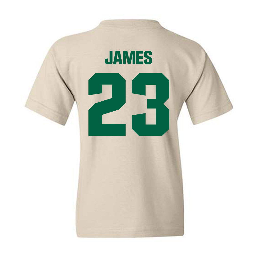 GGC - NCAA Men's Basketball : Brasen James - Youth T-Shirt-1