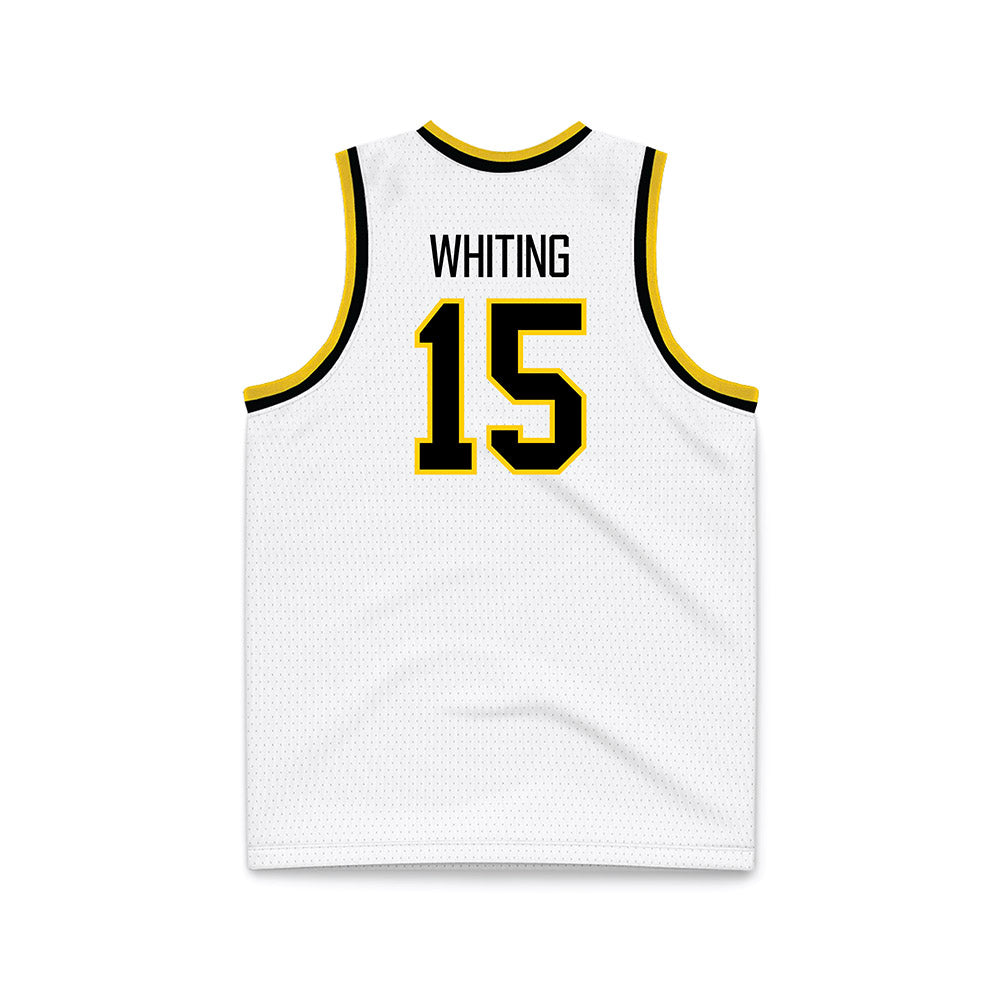Iowa - NCAA Women's Basketball : Amari Whiting - White Basketball Jersey-1