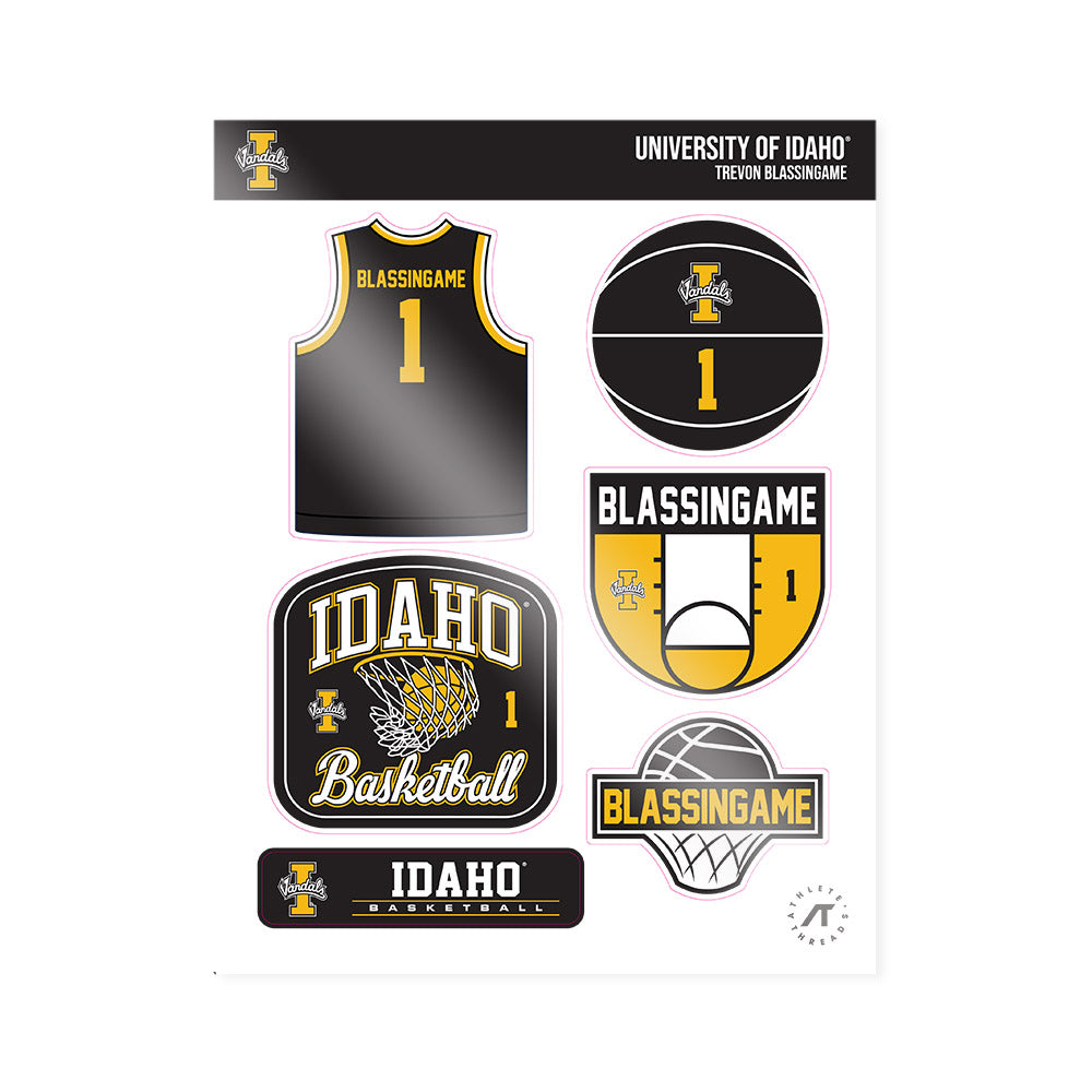 Idaho - NCAA Men's Basketball : Trevon Blassingame - Sticker Sheet-0