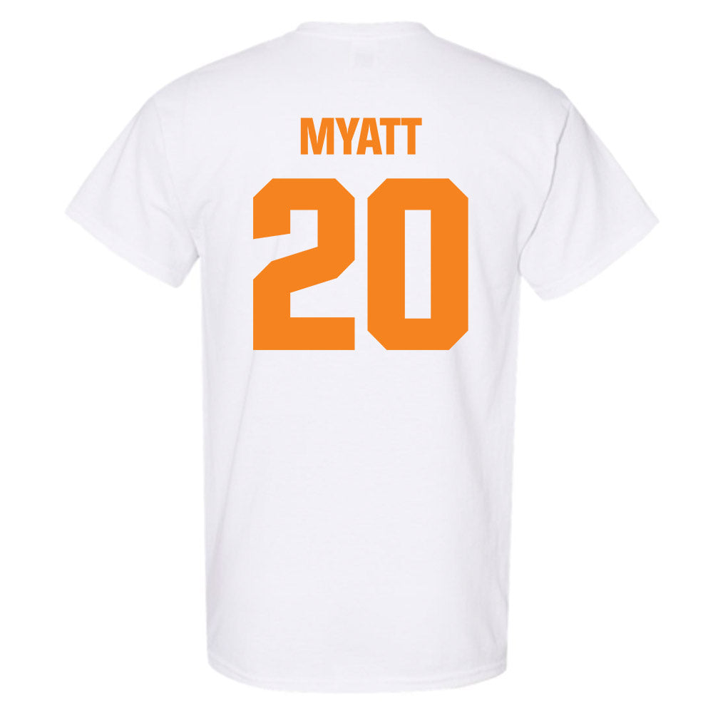 Tennessee - NCAA Baseball : Tyler Myatt - Classic Shersey T-Shirt-1