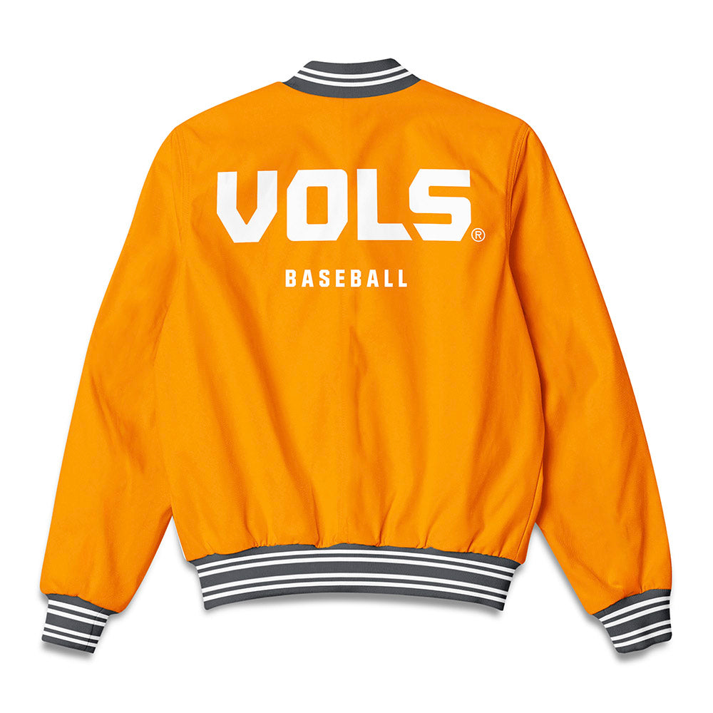 Tennessee - NCAA Baseball : Blake Grimmer - Bomber Jacket-1