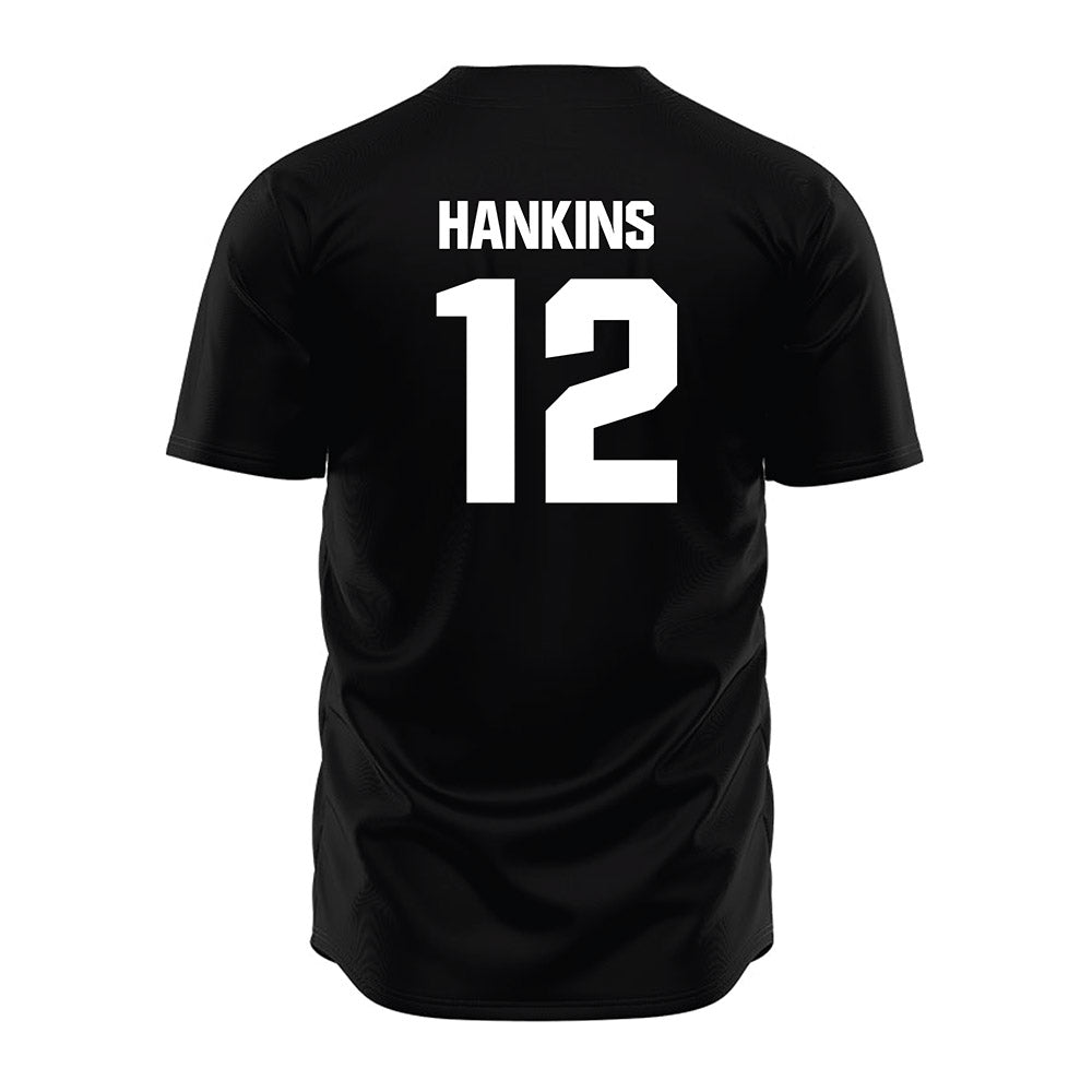 Tennessee - NCAA Baseball : Evan Hankins - Black Jersey-1