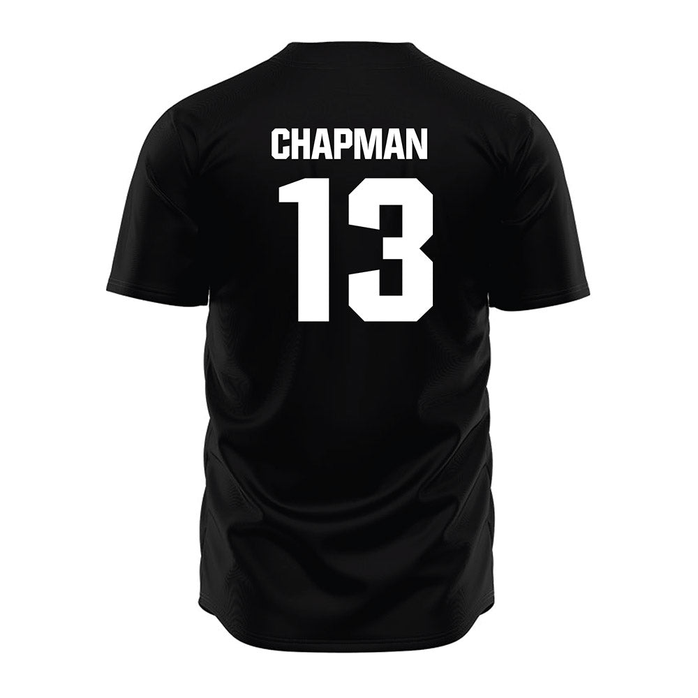 Tennessee - NCAA Baseball : Reese Chapman - Black Jersey-1