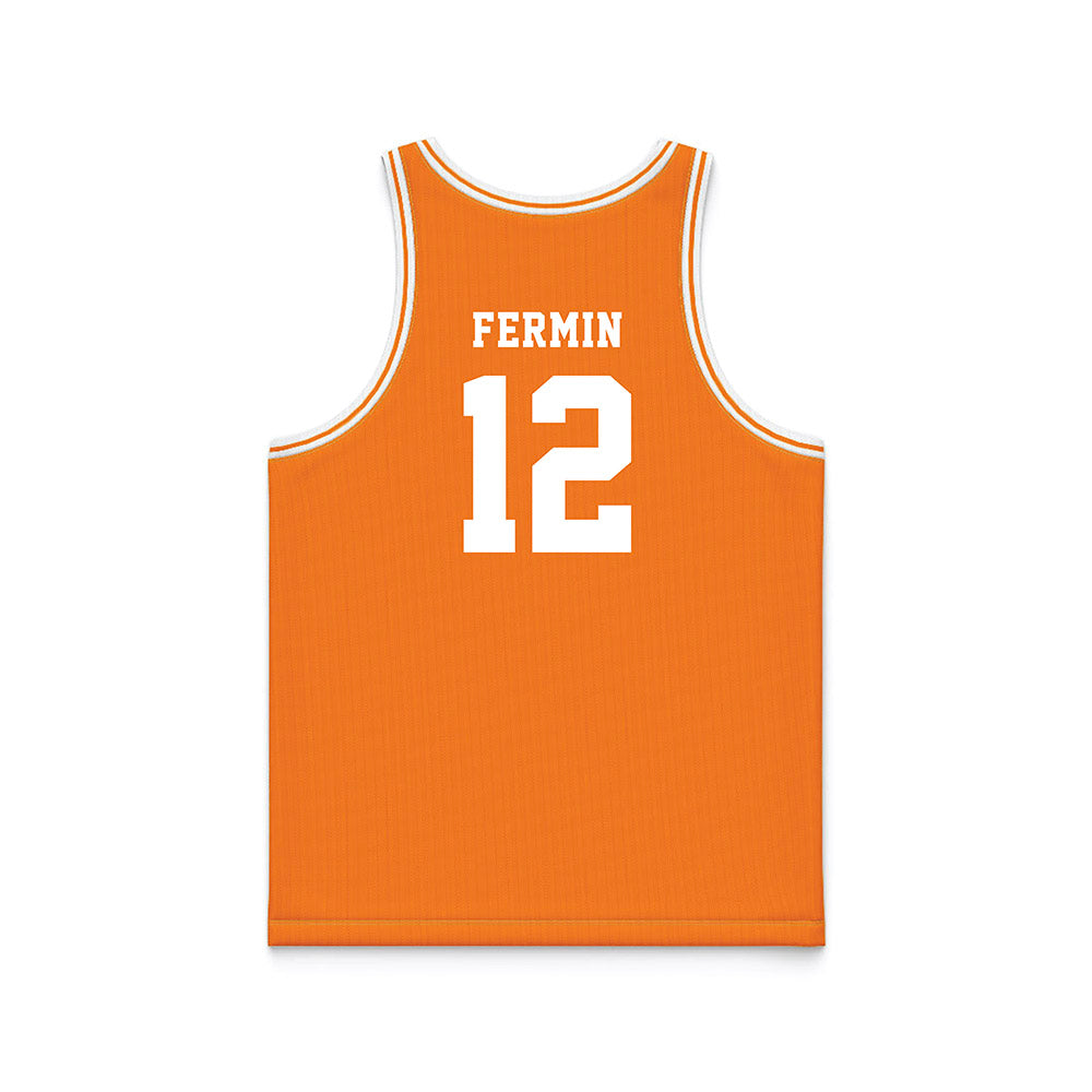 Tennessee - NCAA Men's Basketball : Christian Fermin - Basketball Jersey-1
