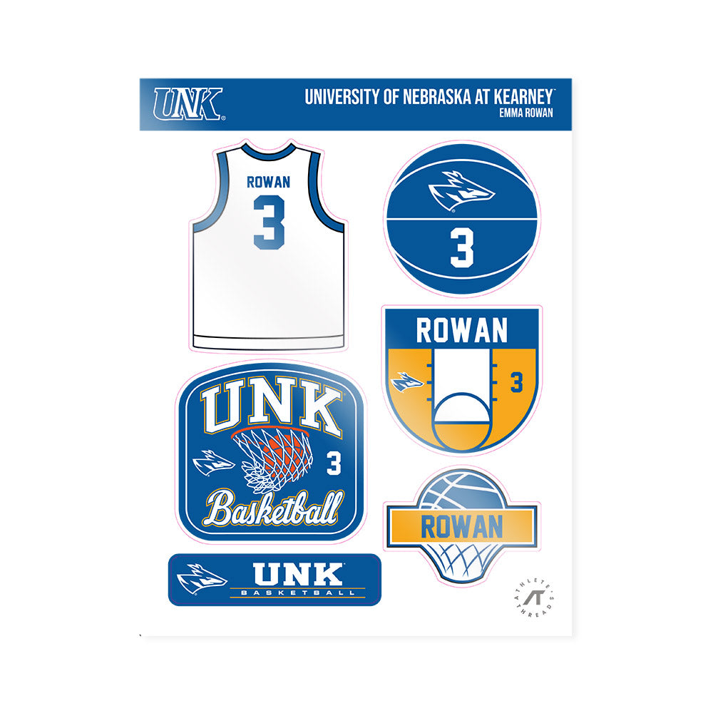 UNK - NCAA Women's Basketball : Emma Rowan - Sticker Sheet-0