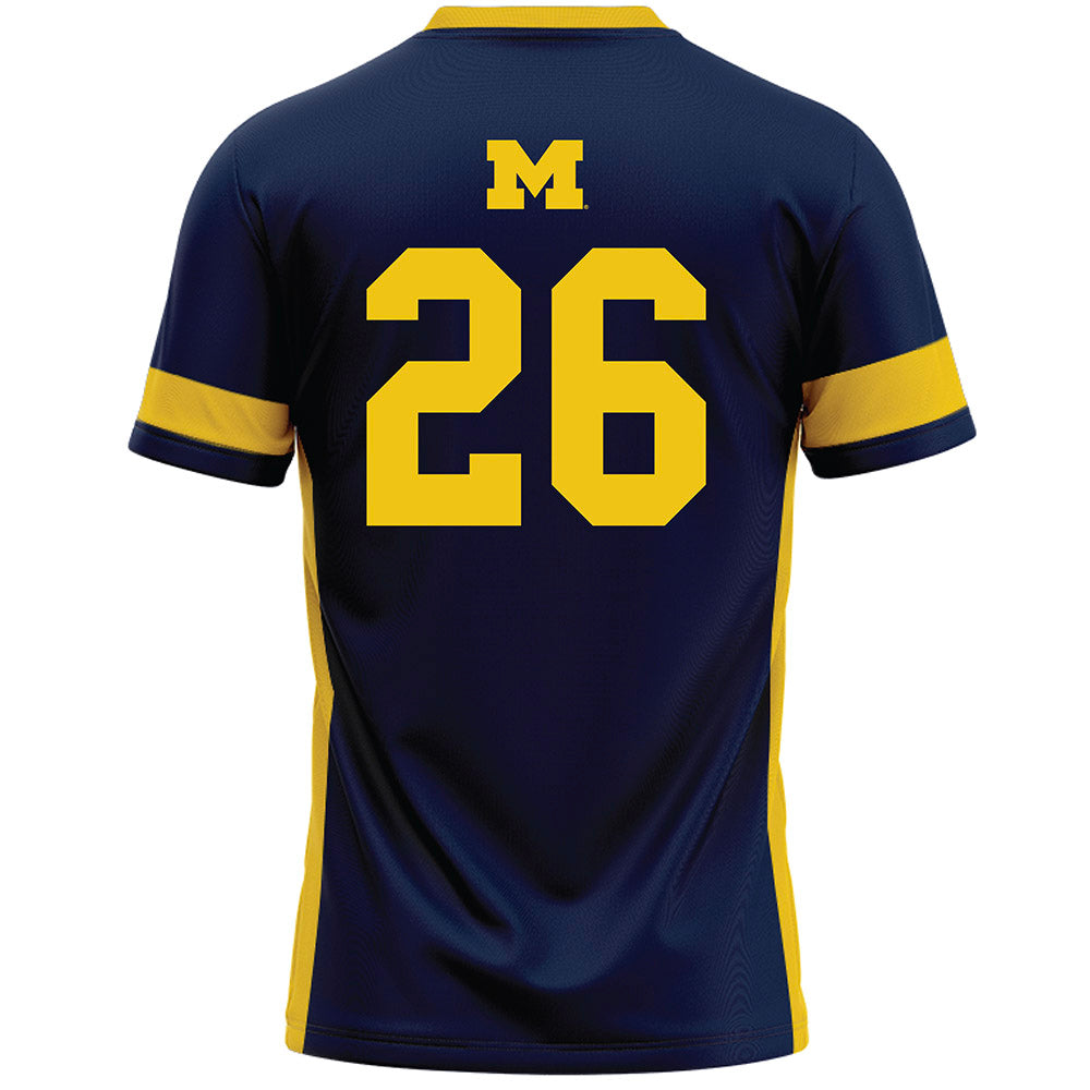 Michigan - NCAA Women's Lacrosse : Molly Fagan - Lacrosse Jersey -1