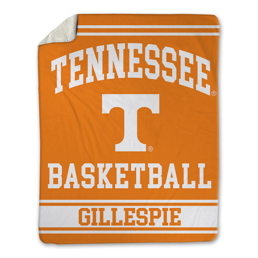 Tennessee - NCAA Men's Basketball : Ja'Kobi Gillespie - Blanket-0