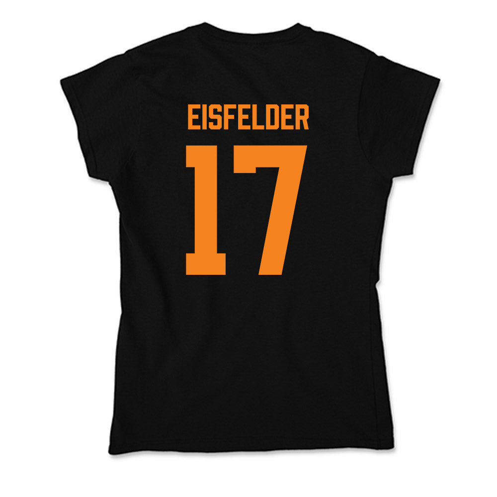 Tennessee - NCAA Baseball : Nathan Eisfelder - Soft Style Women’s T-Shirt-1