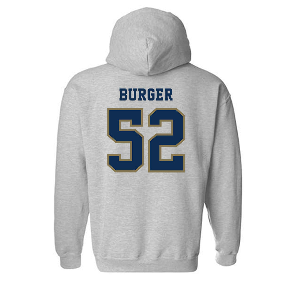 MSMU - NCAA Men's Lacrosse : Bronson Burger - Classic Shersey Hooded Sweatshirt-1