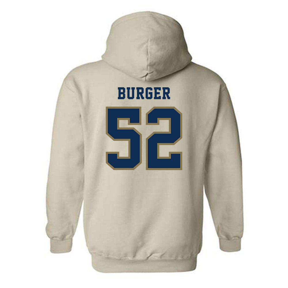 MSMU - NCAA Men's Lacrosse : Bronson Burger - Classic Shersey Hooded Sweatshirt-1
