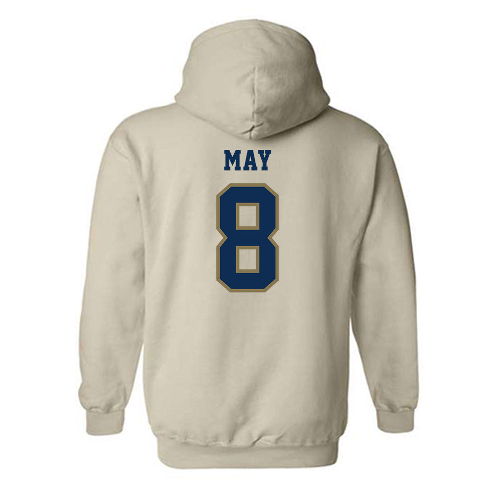 MSMU - NCAA Men's Basketball : Justin May - Hooded Sweatshirt-1