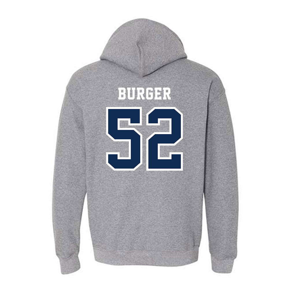 MSMU - NCAA Men's Lacrosse : Bronson Burger - Classic Shersey Hooded Sweatshirt-1