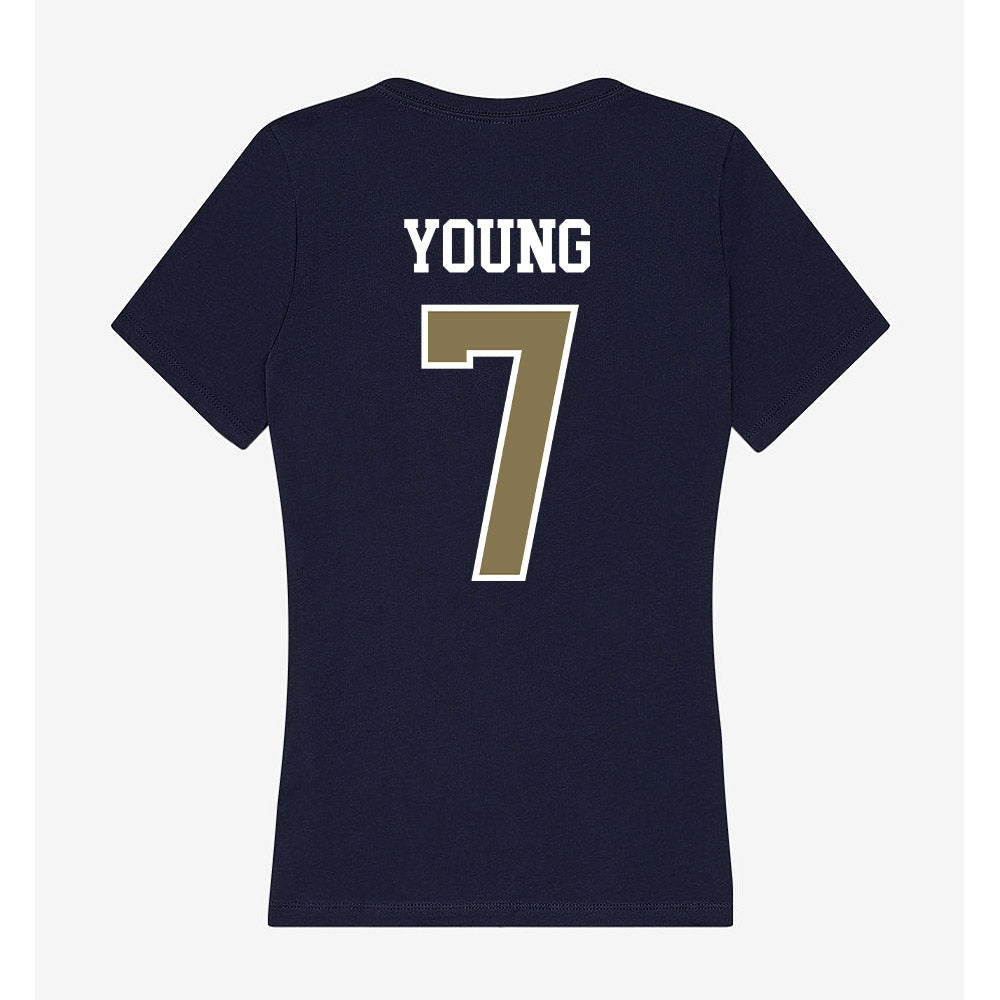 MSMU - NCAA Women's Soccer : Lillian Young - Women's V-Neck T-Shirt-1