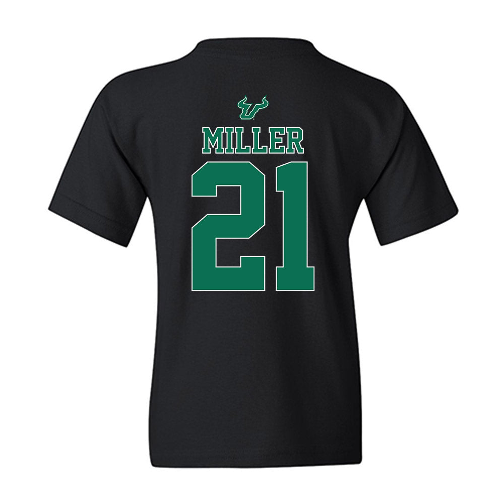 USF - NCAA Women's Lacrosse : Hayden Miller - The Debut Win Youth T-Shirt-1